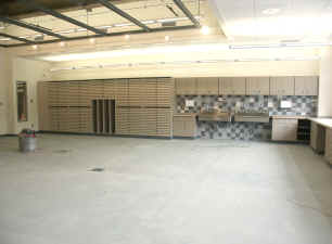 South Anchorage High School 2D artroom flat storage