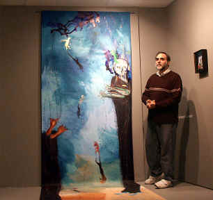 Enrique Badaro Wind in the Pines w' artist