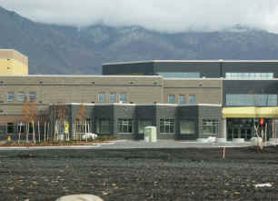 Eagle River High entrance