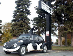 Dick and Joanne Keller's art car Orca