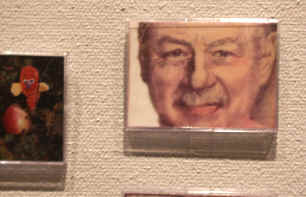 Wanda Seamster artist trading card portrait of Mark